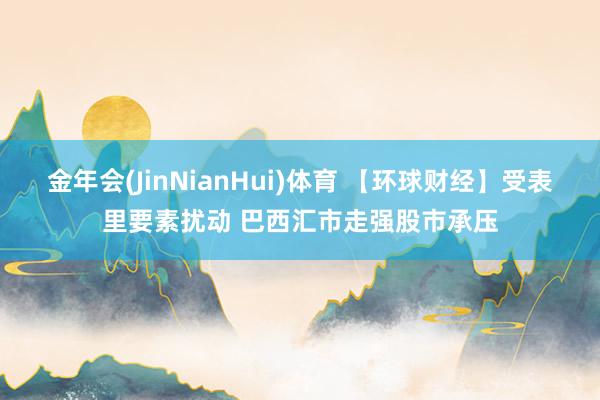 金年会(JinNianHui)体育 【环球财经】受表里要素扰动 巴西汇市走强股市承压
