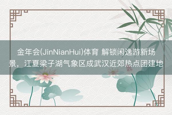 金年会(JinNianHui)体育 解锁闲逸游新场景，江夏梁子湖气象区成武汉近郊热点团建地