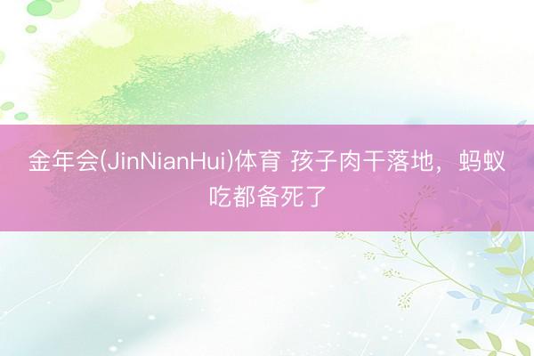金年会(JinNianHui)体育 孩子肉干落地，蚂蚁吃都备死了